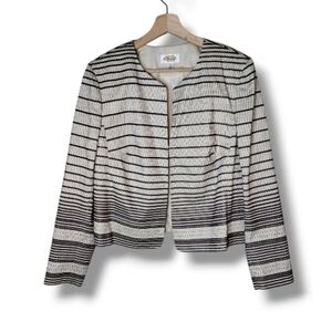 Vintage Talbots Blazer 10 Cropped Boxy Jacket Preppy Classic Career Quiet Luxury